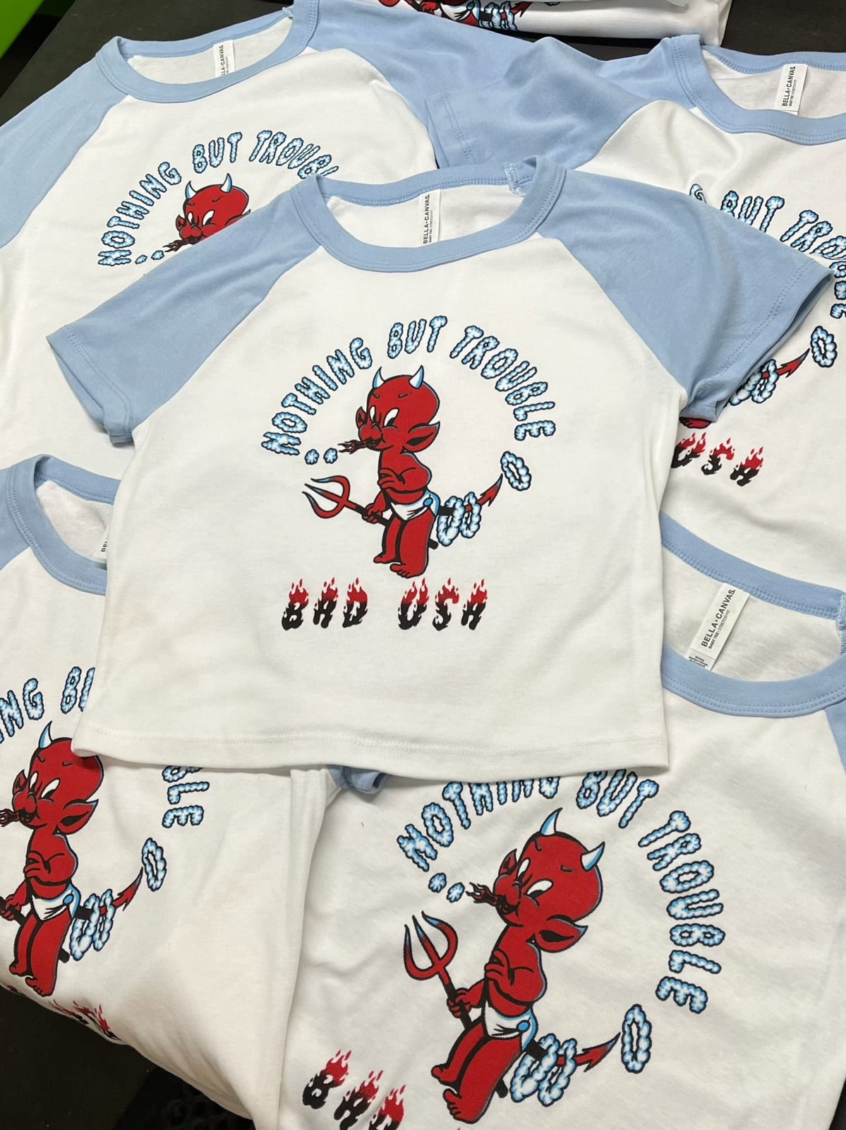 Nothing But Trouble Baby Tee