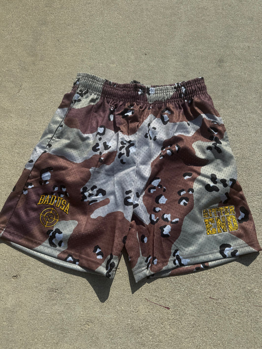 BAD USA X BITTER END (MESH SHORTS)
