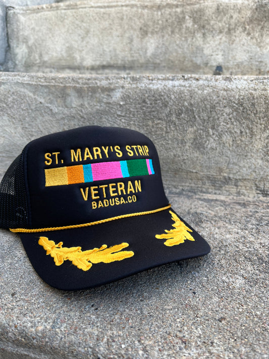 St Mary's Strip Veteran Cpt Hat