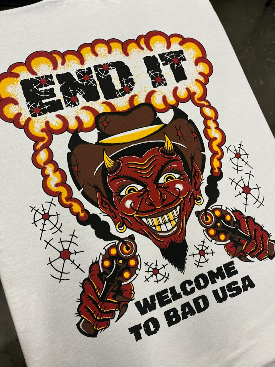 BAD USA x END IT Shirt