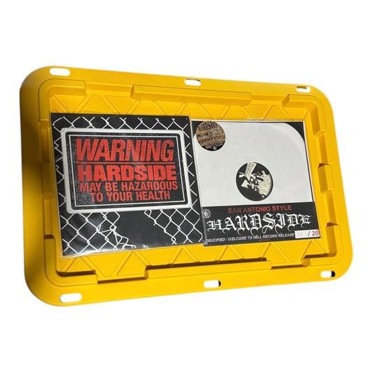 Hardside Crucified LP Record Release Cover