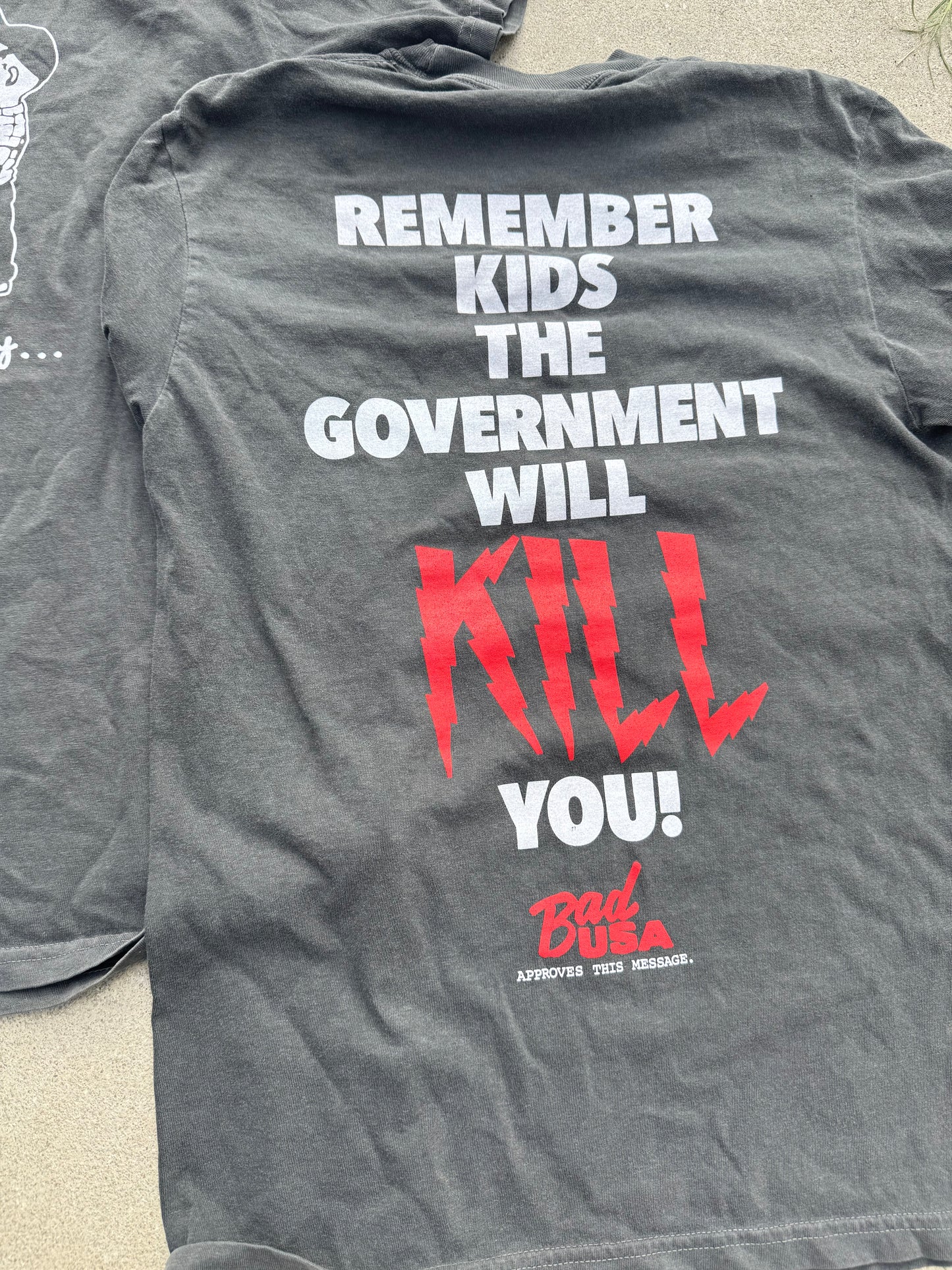 THE GOVERNMENT WILL KILL YOU